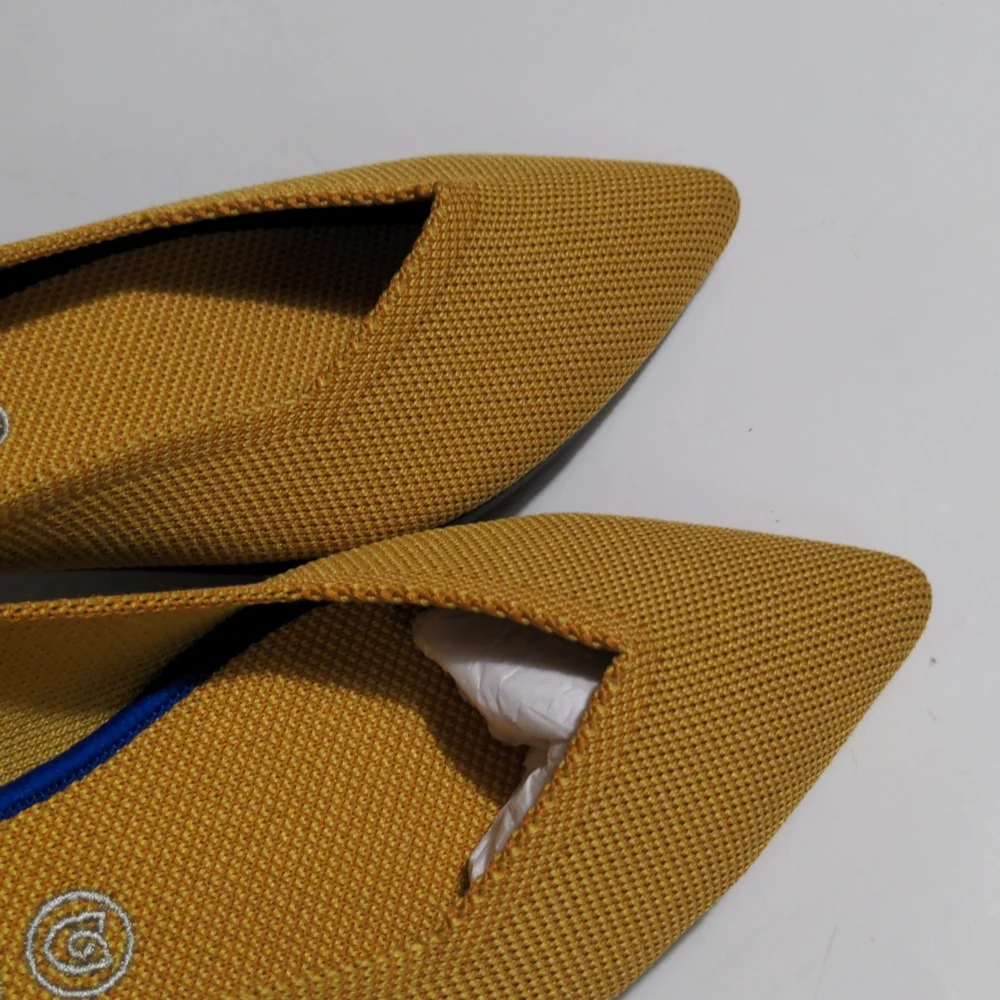 ROTHY'S THE POINT MARIGOLD WOMEN'S FLAT SHOE - Picture 10 of 15